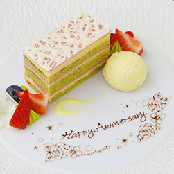 アニバーサリープランデザート