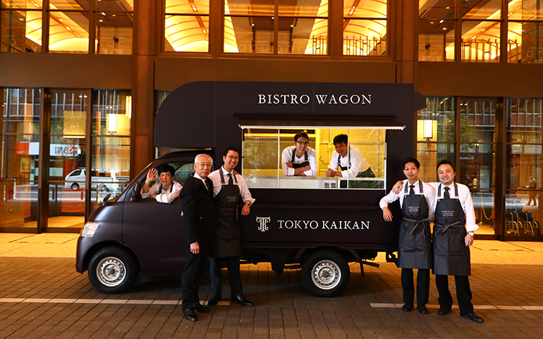 キッチンカー営業のご案内 BISTRO WAGON by TOKYO KAIKAN