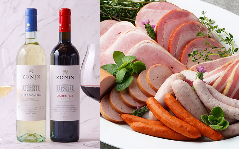 東京會舘のデリカテッセン 販売・春のワインセット