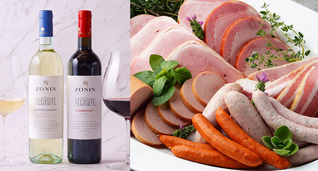 東京會舘のデリカテッセン 販売・春のワインセット