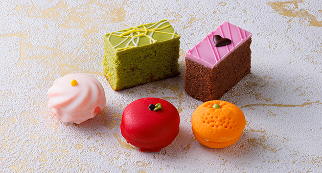 【オンラインショップ】桜のパウンドケーキ、冬限定プティフール、バレンタイン商品 情報を掲載いたしました