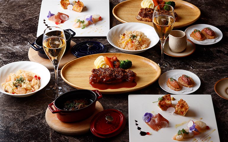 ロッシニテラス　フリーフロー＆ディナープラン（25.12-26.2）