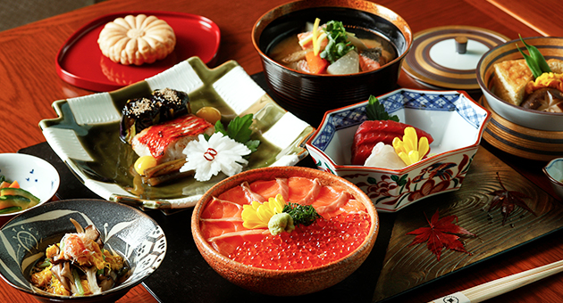 八千代　秋の幸御膳　26.9-26.11