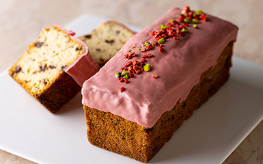 苺と紅茶のパウンドケーキ