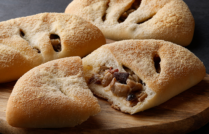 3種のキノコのフーガス