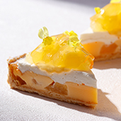 りんごのクラフティ