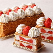 苺のミルフィーユ