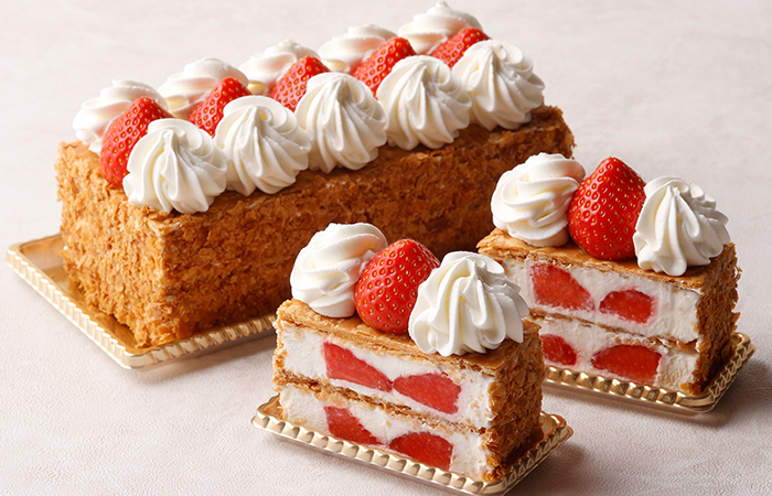 苺のミルフィーユ