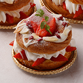 苺のパリブレスト