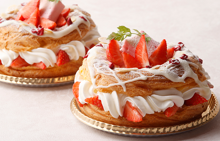 苺のパリブレスト